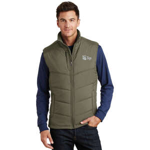 Outerwear - Port Authority Puffy Vest - Dark/All