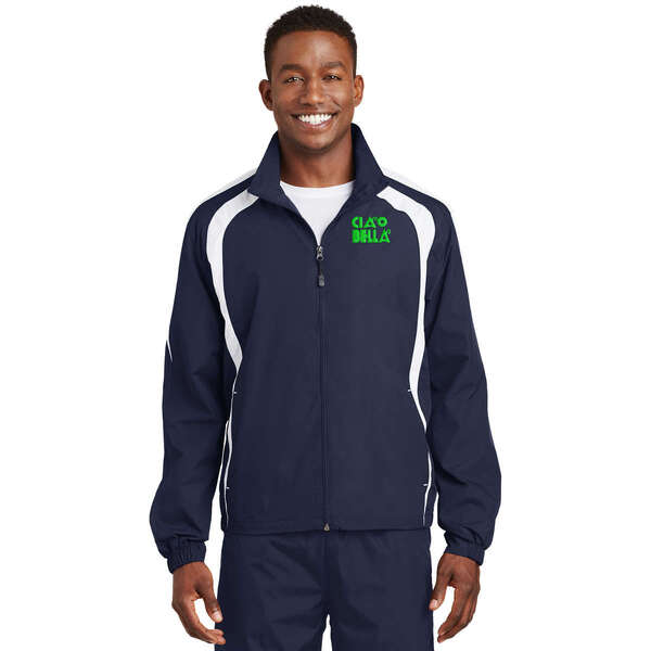 Order Custom Sport-Tek Colorblock Raglan Jacket - Dark/All