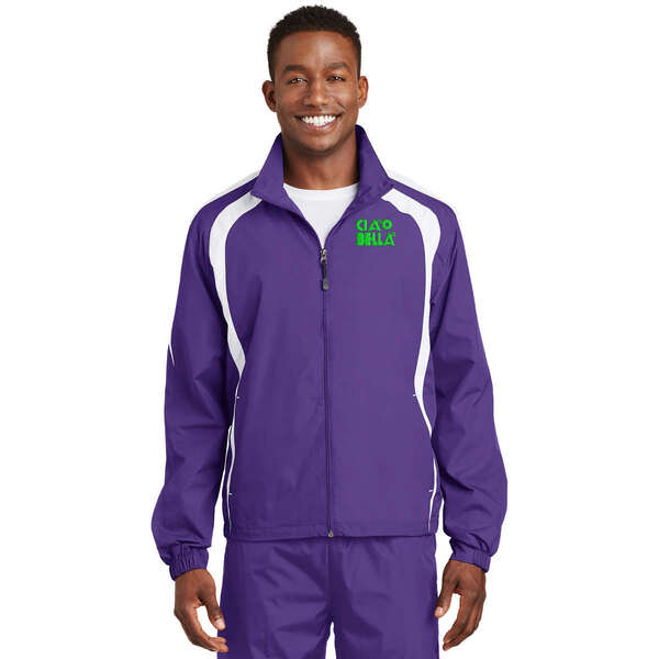 Order Custom Sport-Tek Colorblock Raglan Jacket - Dark/All