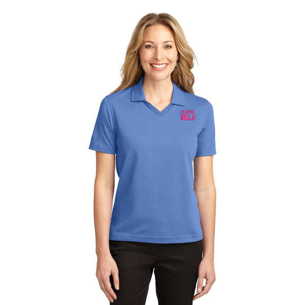 Ladies Rapid Dry Polo Red/_S L455 Port Authority Signature