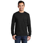 Port and Company Dark Long Sleeve T-Shirt with Pocket See Comments