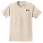 Port and Company Essential T-Shirt with Pocket Natural
