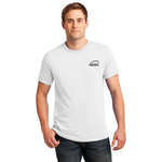 Gildan Heavy 100% Cotton T-Shirt - White/Natural White