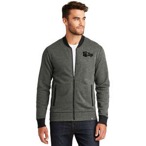 Outerwear - New Era French Terry Baseball Full-Zip - Dark/All