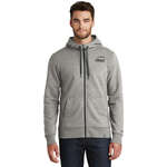 Custom New Era French Terry Full-Zip Hoodie- Dark/All