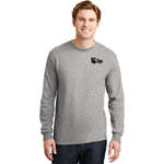 Gildan® DryBlend® Long Sleeve Light Tee Gray, Sport