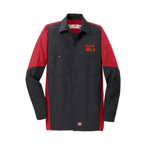 Order Custom Red Kap Long Sleeve Ripstop Crew Shirt Online
