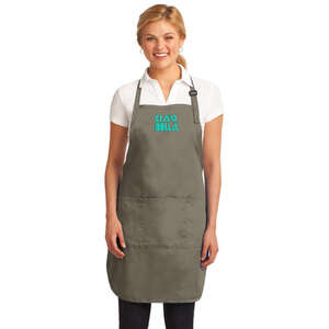 Aprons - Port Authority Full-Length Apron with Stain Release