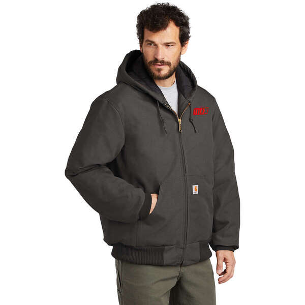 Custom Carhartt Quilted Flannel Lined Duck Active Jacket