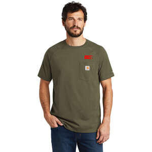 T-Shirts - Carhartt Force Cotton Delmont Short Sleeve T-Shirt