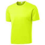 Sport-Tek Tall PosiCharge Competitor Tee - Dark/All Yellow, Neon