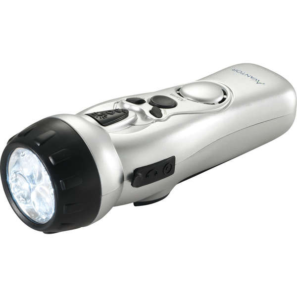 Dynamo MultiFunction Flashlight with USB Deluxe