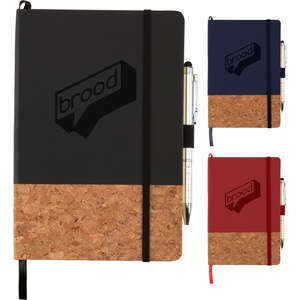 Journals and Notebooks - 5.5 x 8.5 Lucca Cork Hard Bound JournalBook®