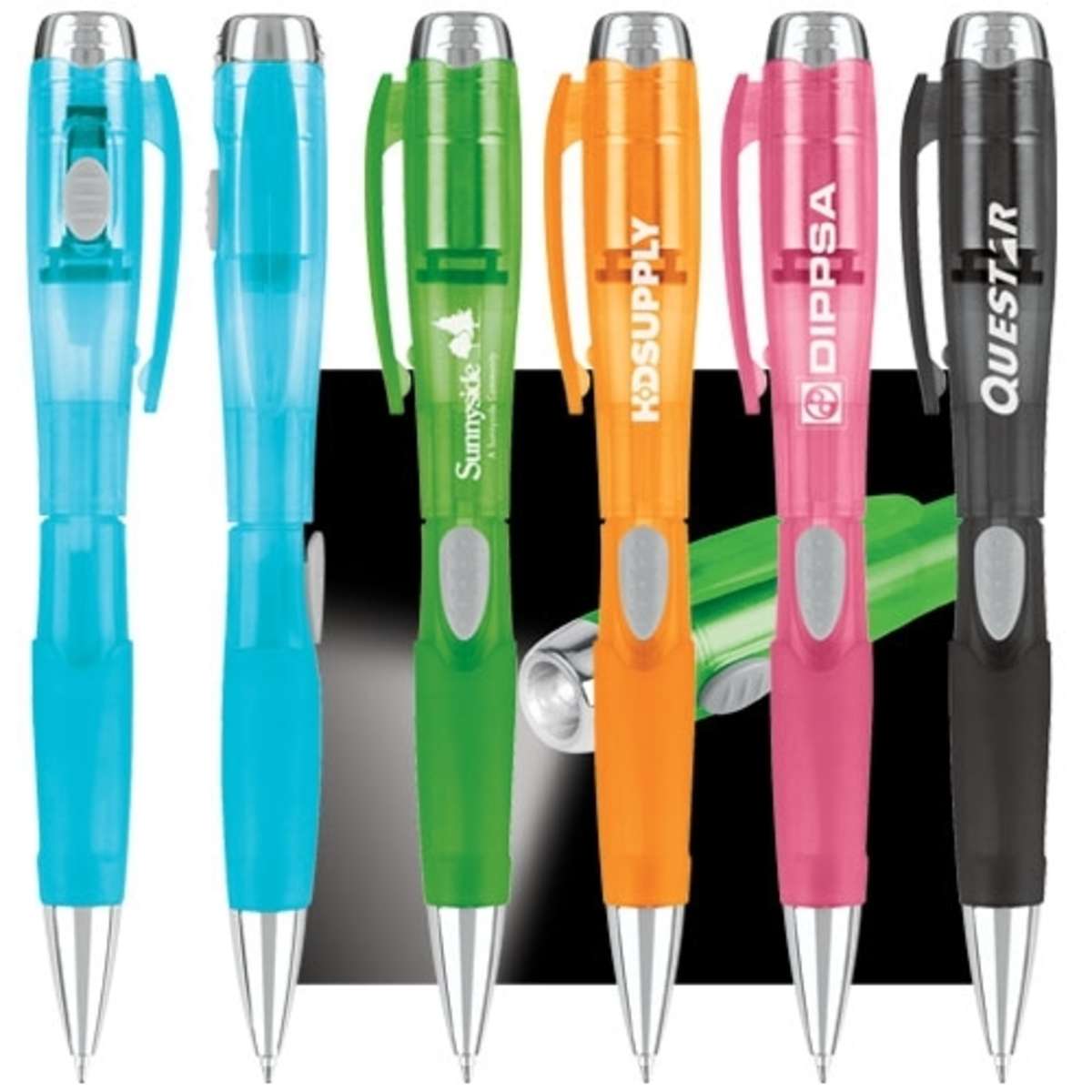 LightUp Ballpoint Pen with Custom Logo