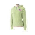 Comfort Colors Women S Garment Dyed Front Slit Pullover Hoodie