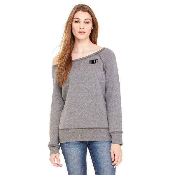 bella canvas wide neck sweatshirt