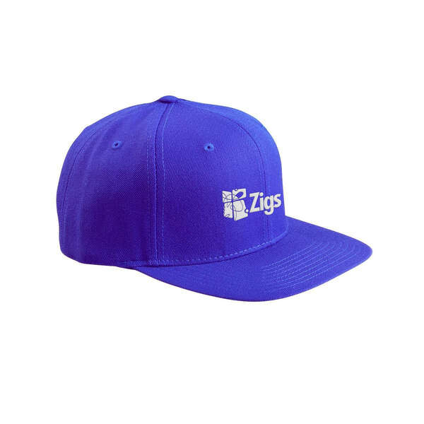 Yupoong 6-Panel Structured Flat Visor Classic Snapback Cap