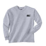 Gildan Boys 6.1 oz G240B -IRISH GREE -S-12PK Ultra Cotton Long-Sleeve T-Shirt