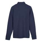 North End Men's Spirit Textured Quarter-Zip Blue, Classic Navy