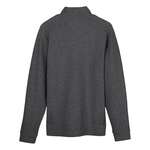 North End Men's Spirit Textured Quarter-Zip Black, Heather