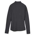 North End Ladies' Spirit Textured Quarter-Zip Black, Heather