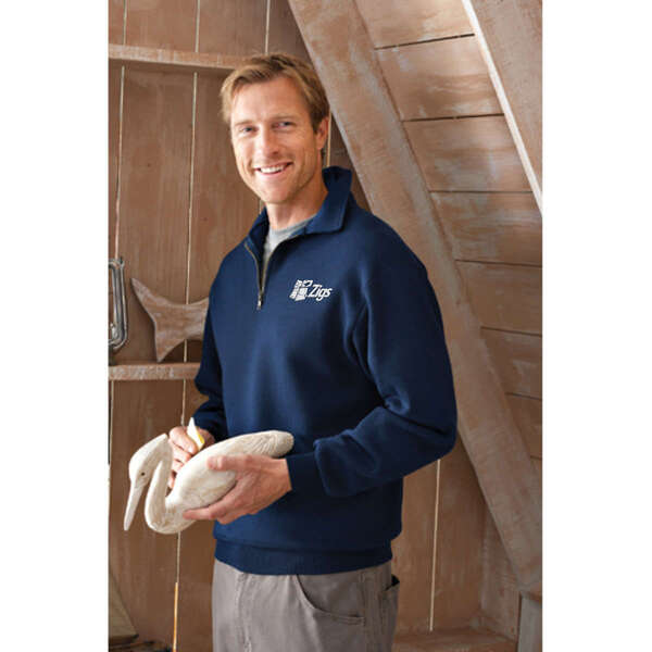 jerzees half zip pullover