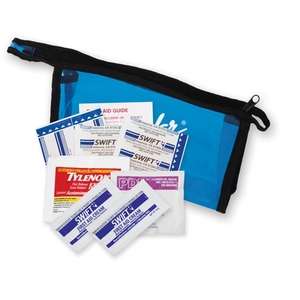 Custom Promotional First Aid Kit in Zippered Bag