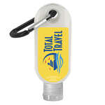 Custom 1.9 oz SPF 30 Sunscreen with Carabiner Clip
