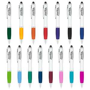 Writing Instruments - Curvaceous Ballpoint Stylus
