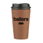 Grande Tumbler with Football Sleeve Black