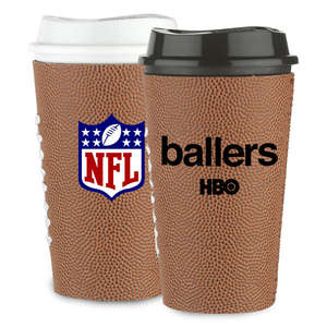 Drinkware - Grande Tumbler with Football Sleeve