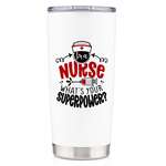 20 oz. Joe Tumbler White