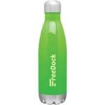 17 oz. H2Go Force Bottle Green, Neon