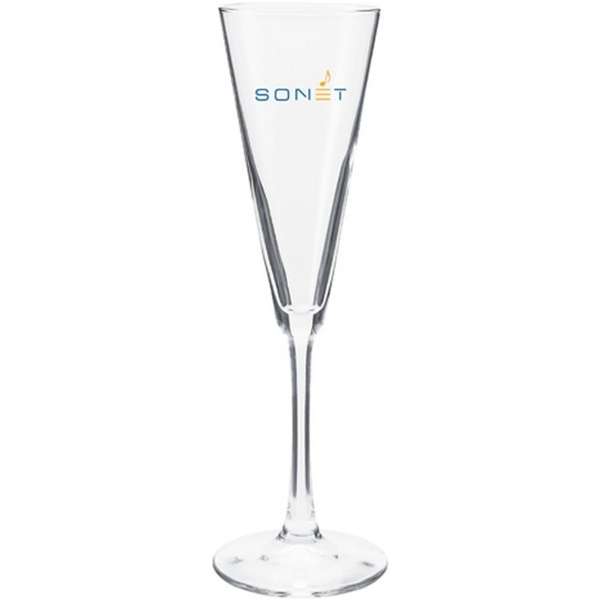 trumpet flute champagne glasses