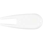 Divot Fixer with Ball Marker White