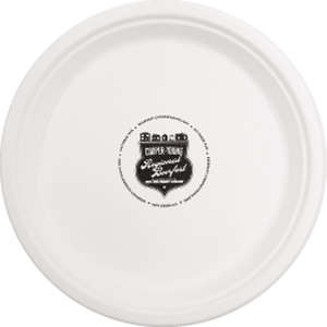 Party Accessories - 10” Round Compostable Paper Plate