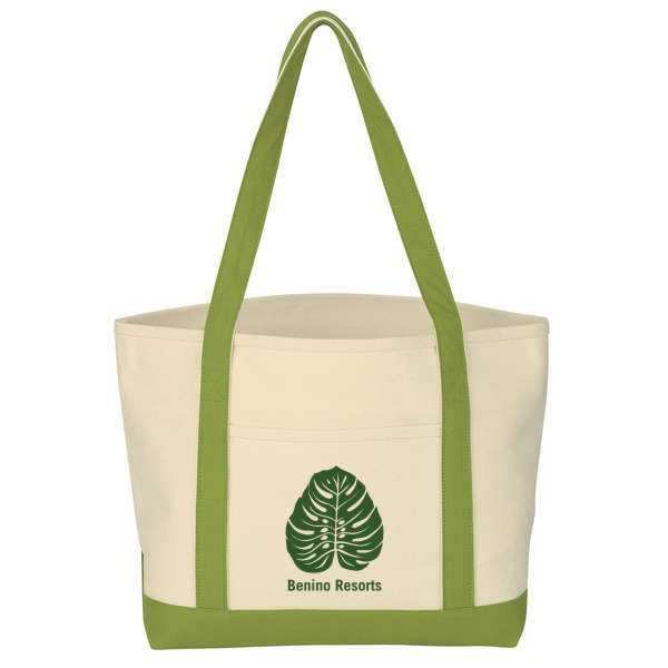 Order Custom Heavy Cotton Canvas Boat Tote Bag Online