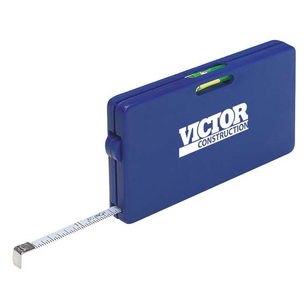 Rectangular Tape Measure with Level, Customization Options Deluxe