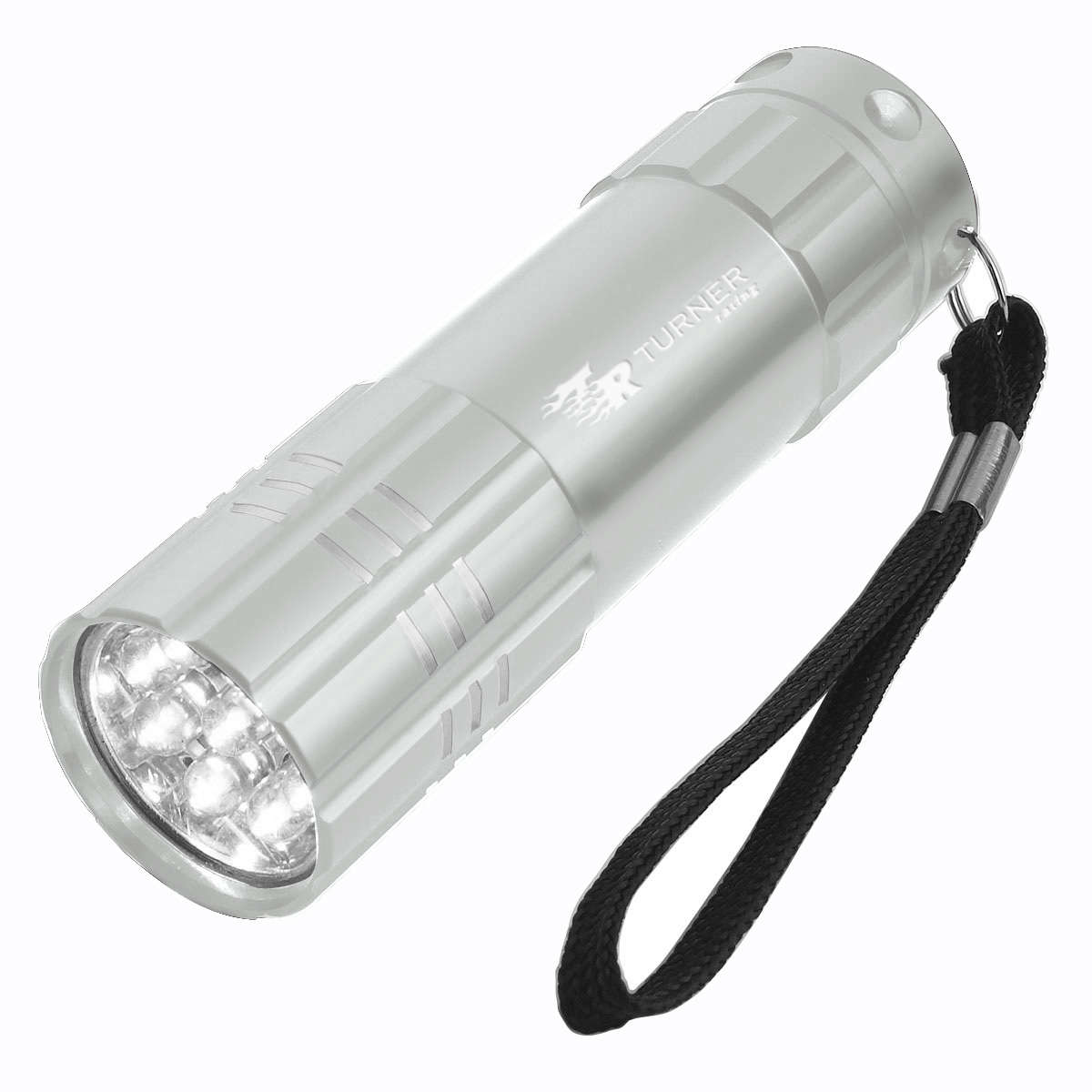 Aluminum LED Flashlight with Strap Deluxe