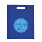 Heat Sealed Non-Woven Exhibition Tote Blue, Royal