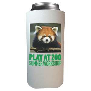 Custom Promotional Full Color 16 Oz. Tall Boy Coolie