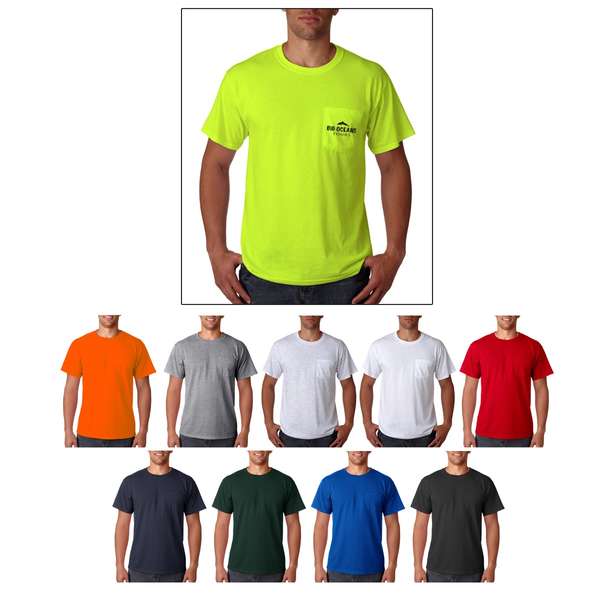 jerzees pocket t shirts
