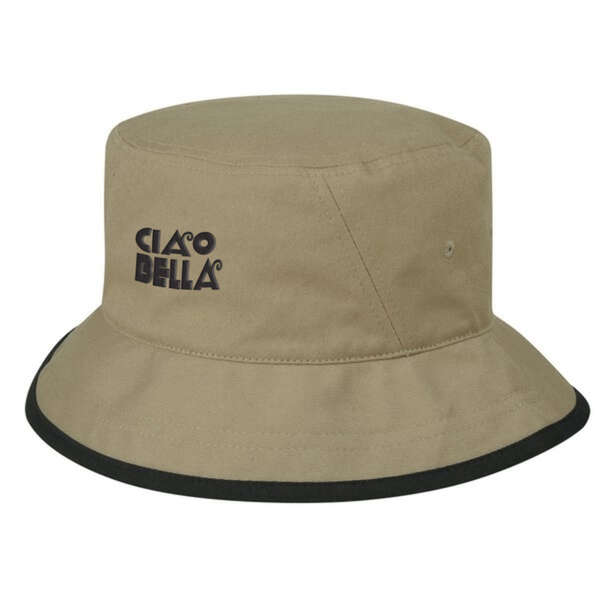 cotton twill bucket hat