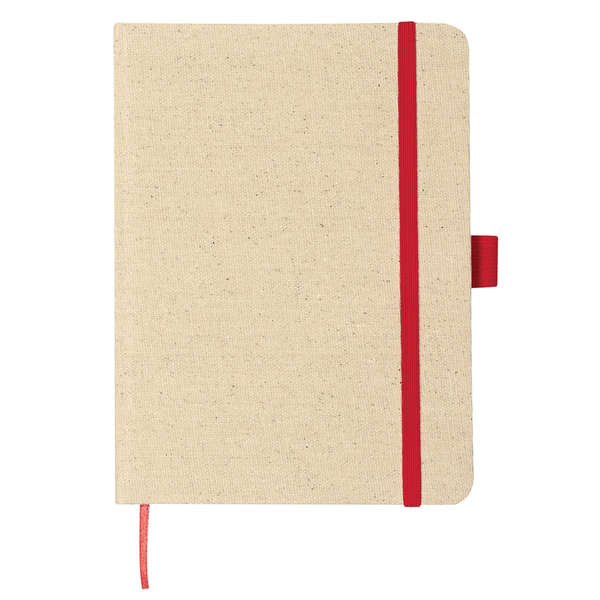 5" x 7" Canvas Journal Notebook, Customization Options