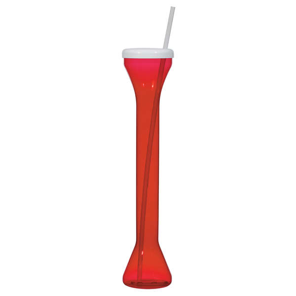 24 oz Yard Cup with Straw, Customization Options Deluxe