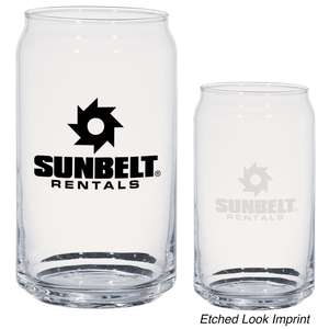 Pint and Beverage Glasses - 16 oz Ale Glass Can