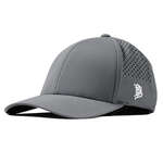 Gray Branded Bills Bare Curved Performance Cap Gray