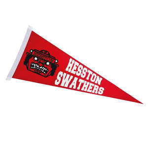 School and Spirit - Felt Pennant - 12x30