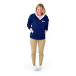 Adult Classic Solid Pullover Blue, Navy