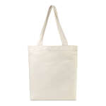 AWARE™ Cotton Gusset Bottom Tote Natural